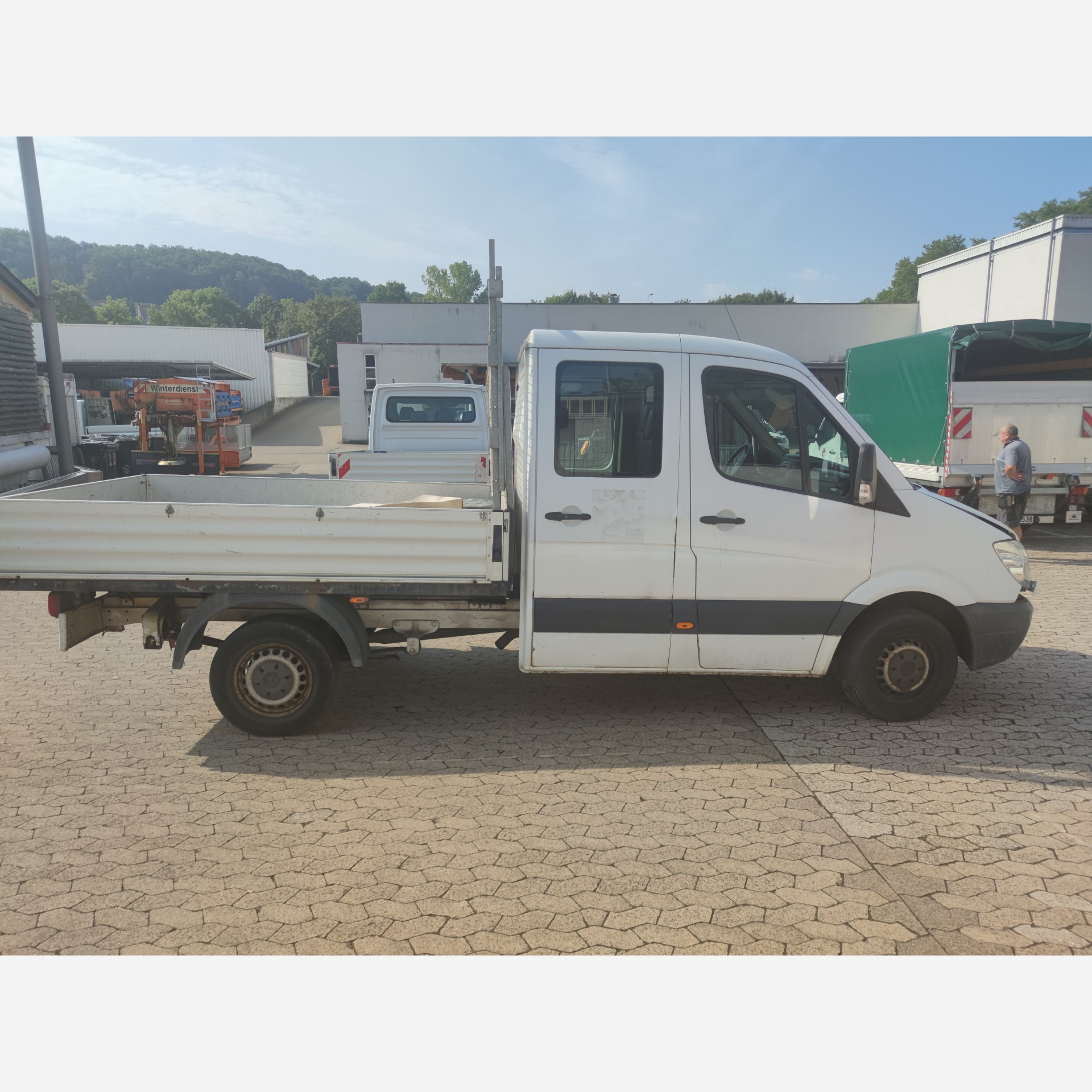 Mercedes benz sprinter doka pritsche