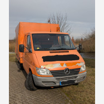 Mercedes Sprinter 308 CDI Doppelkabine Plane und Spriegel
