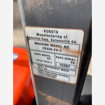 Kubota Nullwendekreismäher