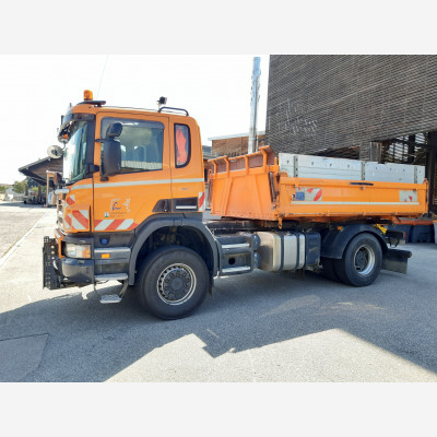 Scania Dreiseitenkipper P360 B 4X4
