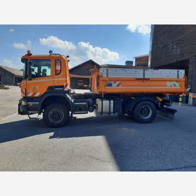 Scania Dreiseitenkipper P360 B 4X4