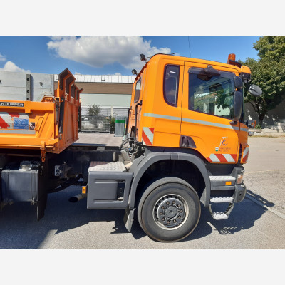 Scania Dreiseitenkipper P360 B 4X4