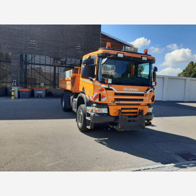 Scania Dreiseitenkipper P360 B 4X4
