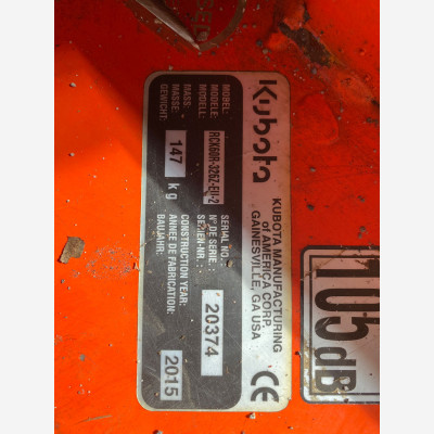 Kubota Nullwendekreismäher