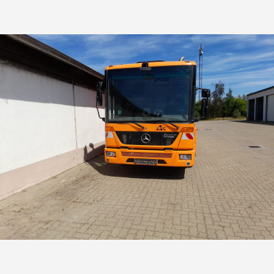 Müllwagen Mercedes-Benz Econic Haller x2c  Delta2301
