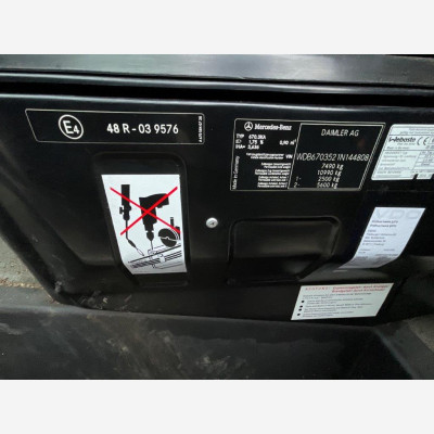 Kanalinspektionsfahrzeug Mercedes Vario 816 D  