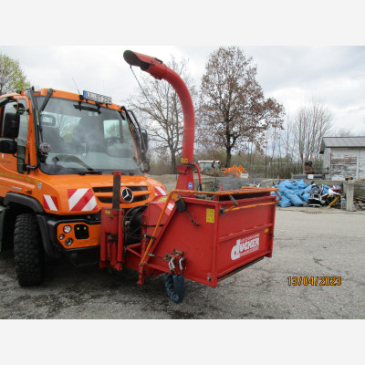 ### Holzhäcksler Typ Dücker Baujahr 2001 (Frontanbaugerät) ###