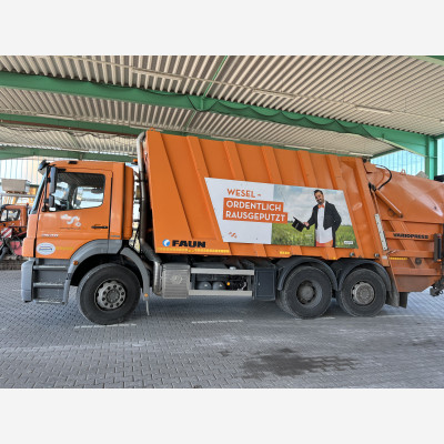 Müllwagen MB Axor Faun Variopress 522