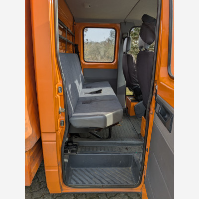 Mercedes Sprinter 308 CDI Doppelkabine Plane und Spriegel