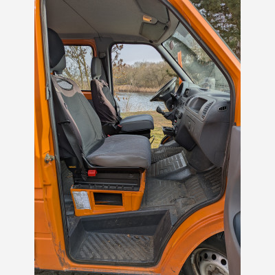 Mercedes Sprinter 308 CDI Doppelkabine Plane und Spriegel